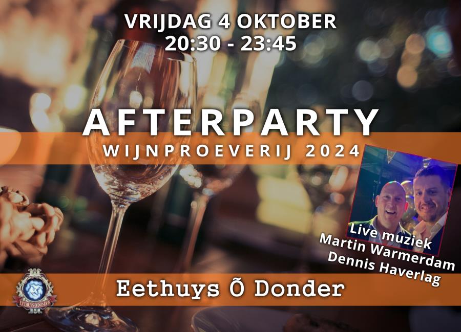 Afterparty Wijnwandelroute 2024