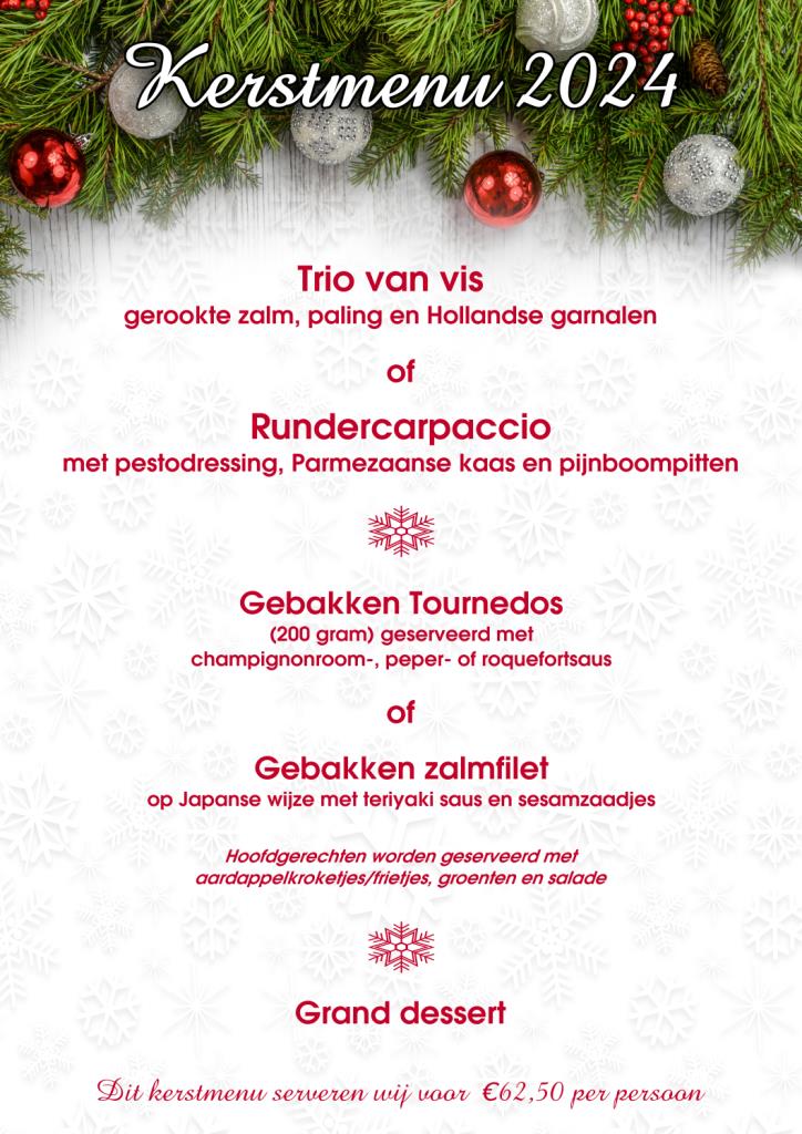 Kerstmenu 2024